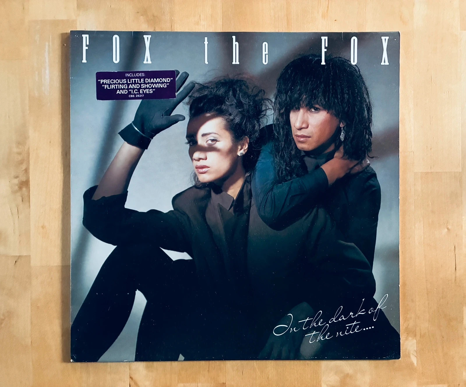 Disque vinyle 33T Fox the Fox In the dark of the Nite.